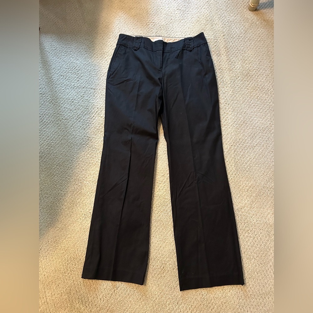 LOFT Julie cotton/spandex trouser